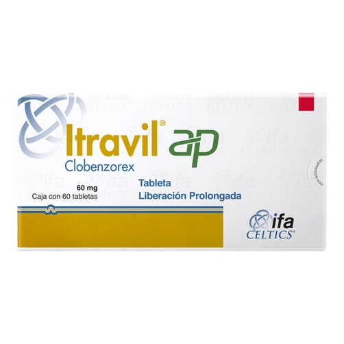 Itravil Ap 60 mg tabletas caja c/30